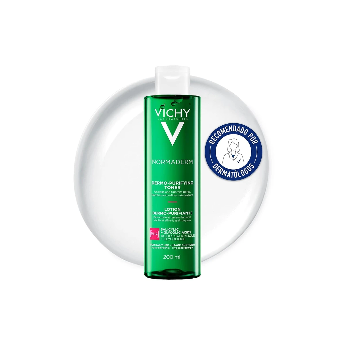Vichy Normaderm Tónico Purificante, 200 ml