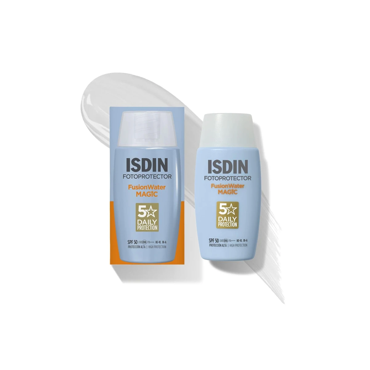 ISDIN Fotoprotector Facial Fusion Water MAGIC SPF50, 50ml